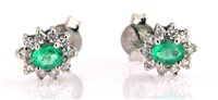 Earrings L'Indiana Woman in Yellow Gold Smeraldo 0.26 Ct ART 772 SM - ART 772 SM